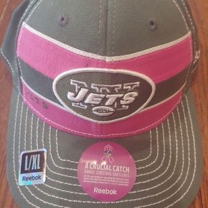 Reebok New York Jets Breast Cancer Awareness Hat